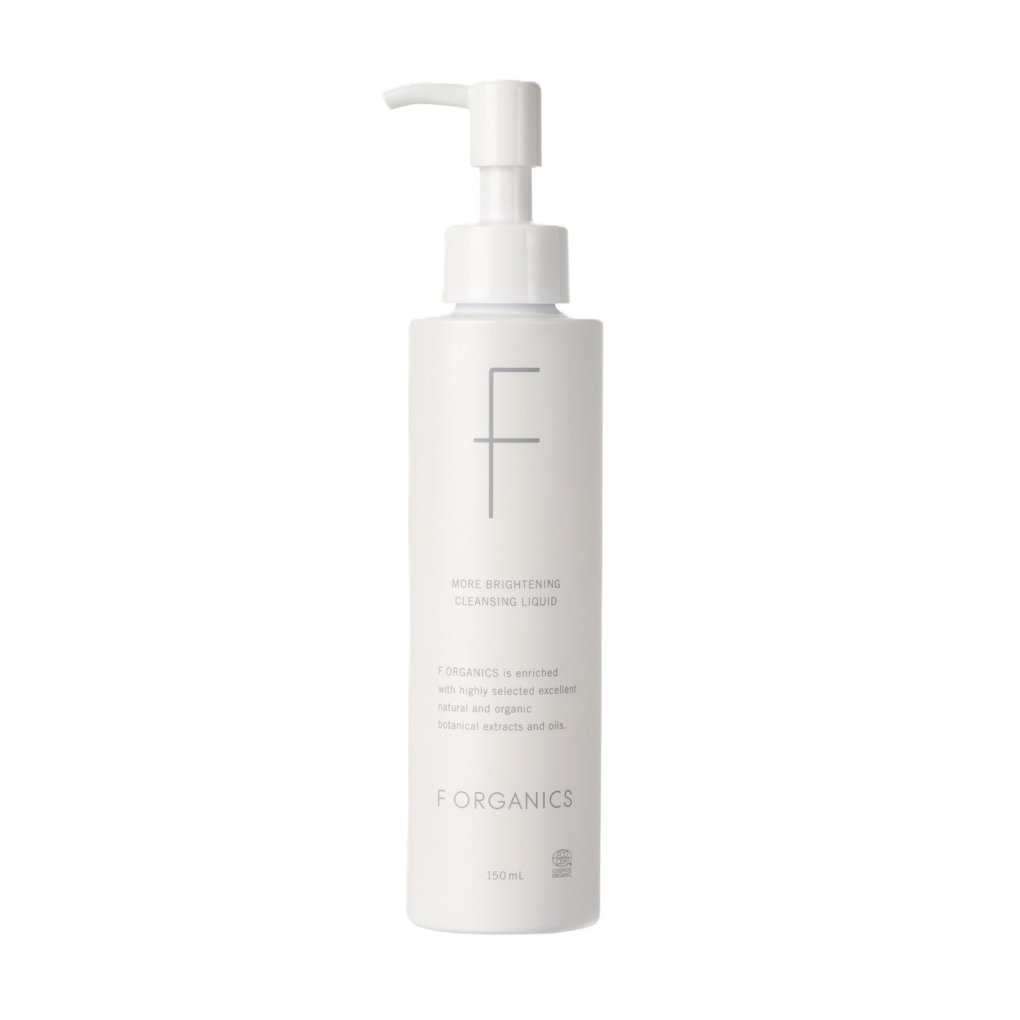 【F ORGANICS】150g モアブライトニング クリアクレンジングリキッド